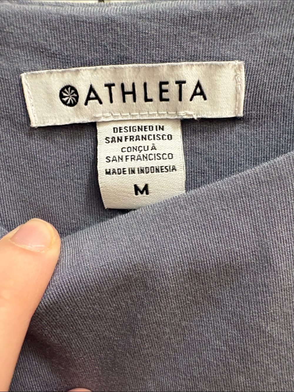 Athleta Sleeveless Midi Dress Slate Color Medium - Picture 2 of 6